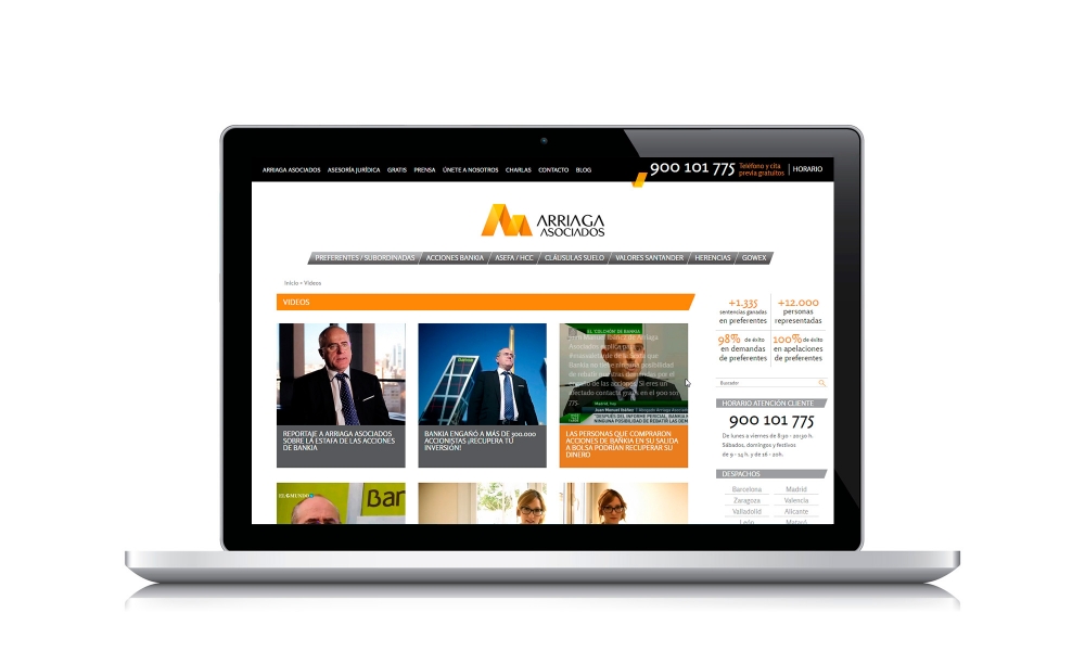 Web. Arriaga Asociados